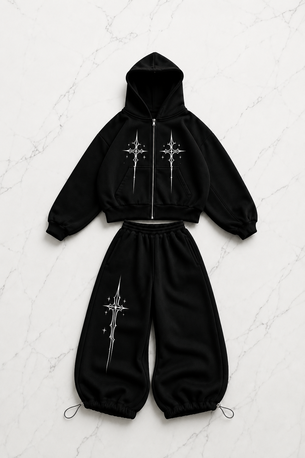 Sword Sain Baggy Kalıp Unisex Eşofman Takımı