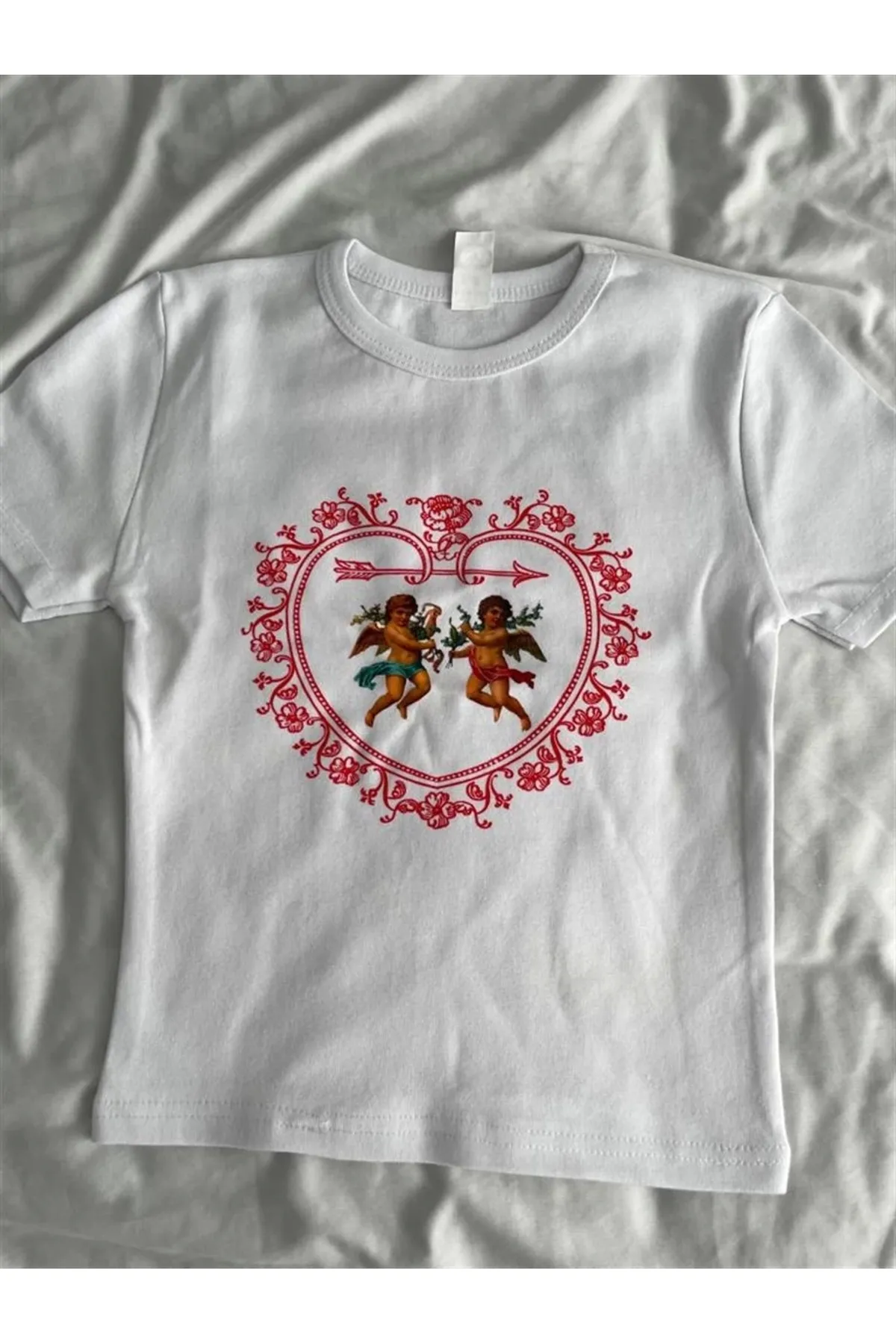 Twin Angel Beyaz Crop