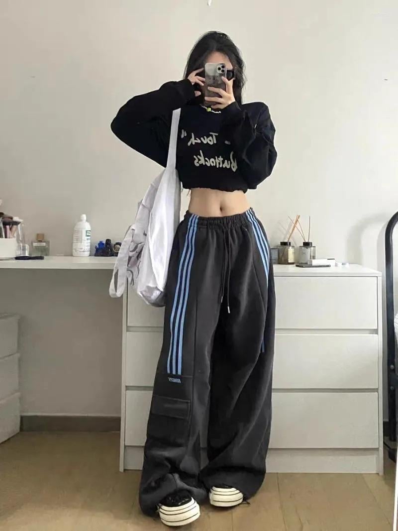White Baggy Line Detail Tracksuit Eşofman Altı