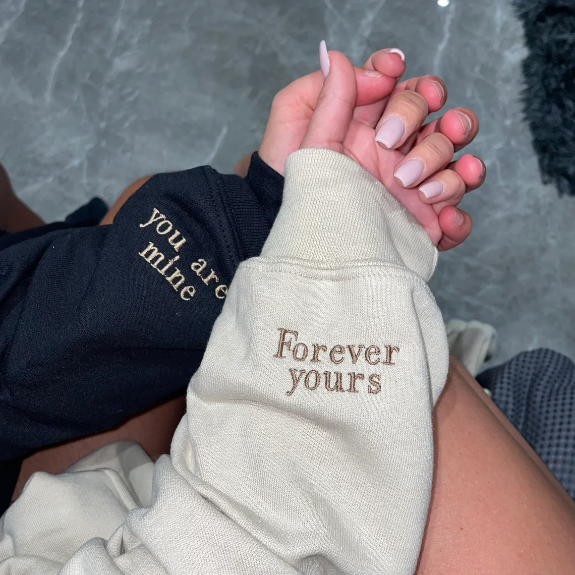 You Are Mine & Forever Yours Oversize Sweatshirt