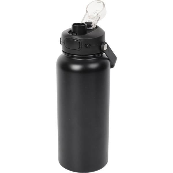 1000 Ml Siyah Çelik Termos
