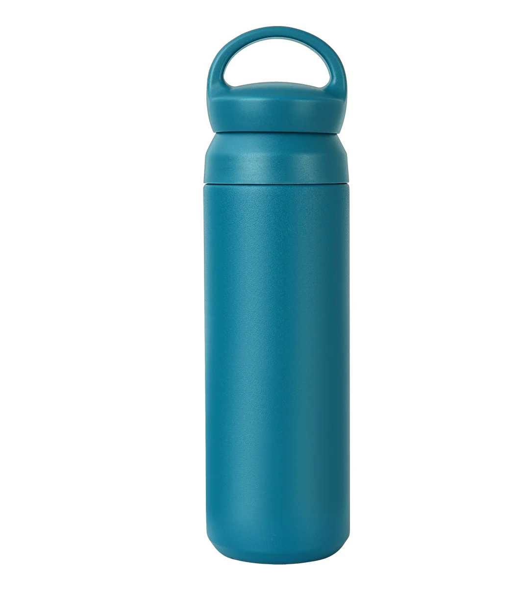 Çevirme Kapaklı Yeşil Çelik Termos 500 ml 