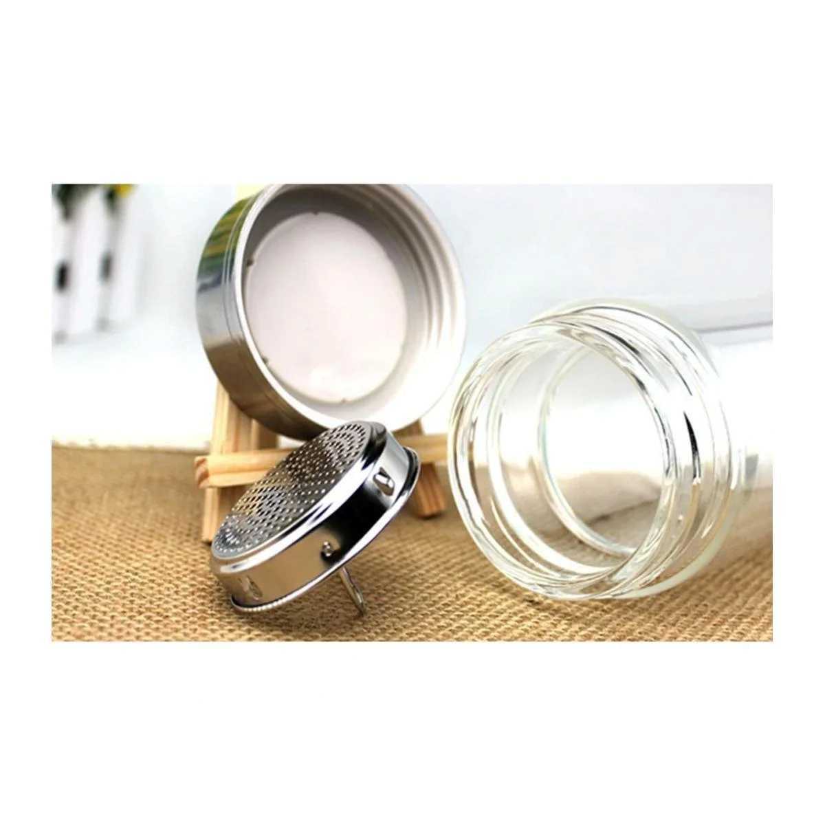 Çift Katmanlı Cam Termos 300ml
