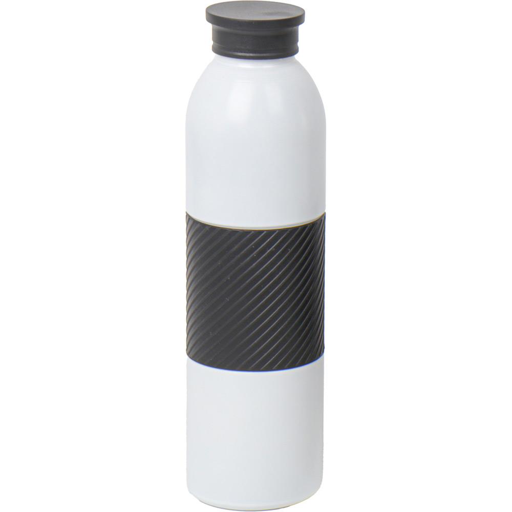 Çizgi Kesim Detaylı Beyaz Termos 500 ml