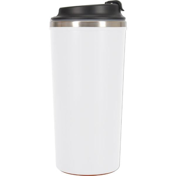 Devrilmez Estetik Beyaz Çelik Termos 500 ml 