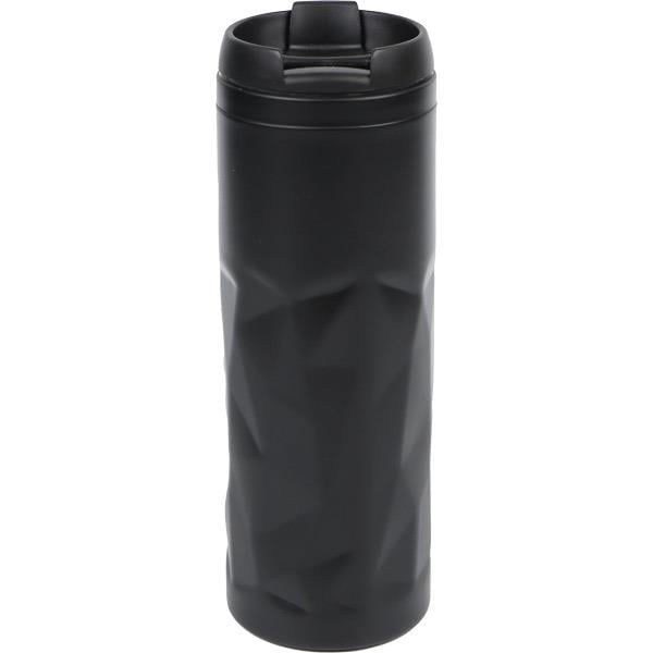 Estetik Siyah Çelik Termos 450 ml
