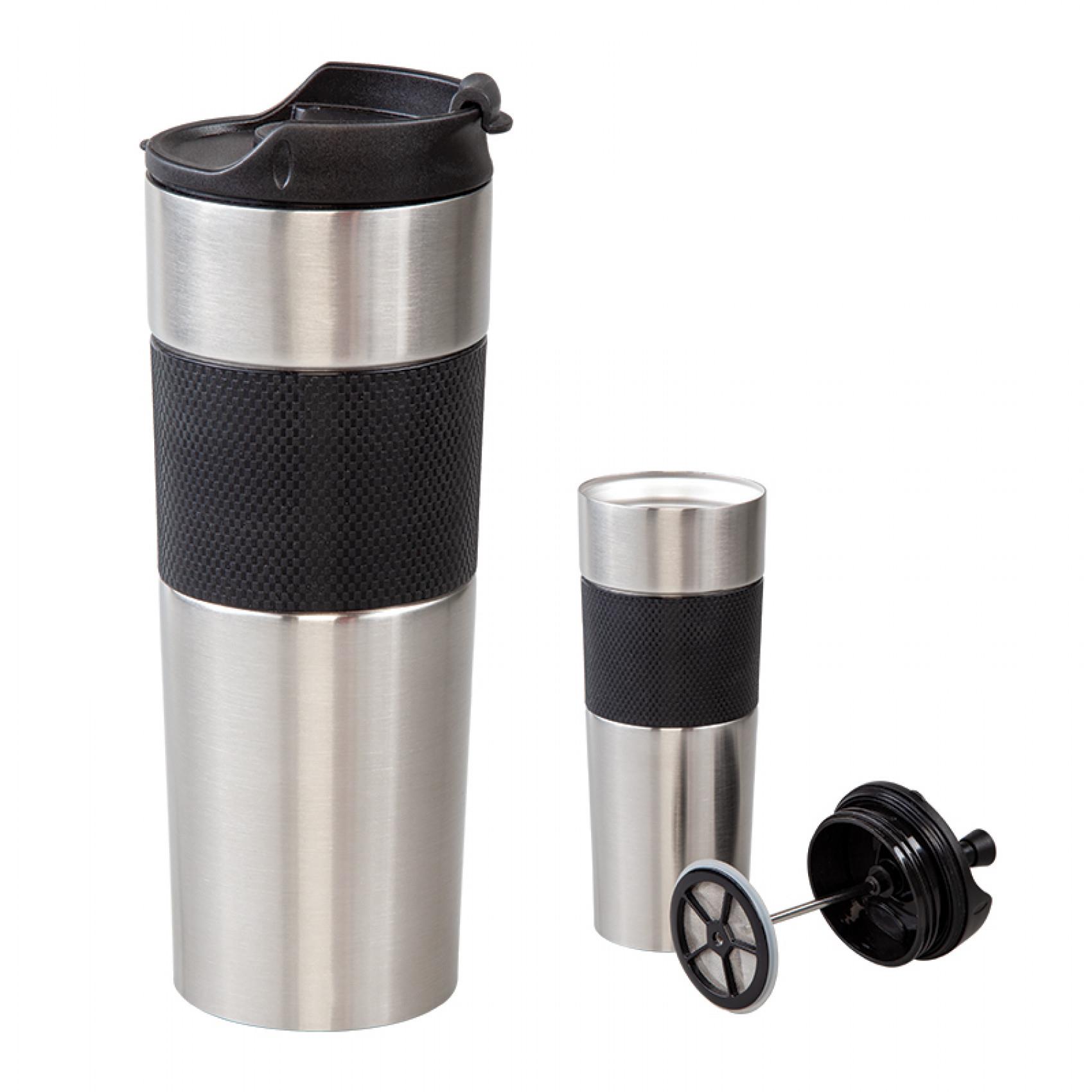 French Press Krom Çelik Termos 450 ml