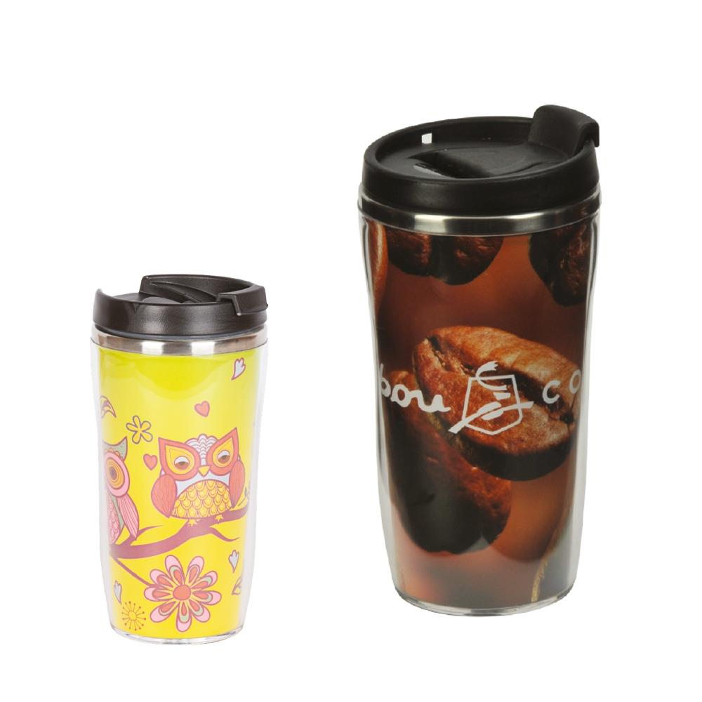 Full Baskılı Çelik Termos 250 ml