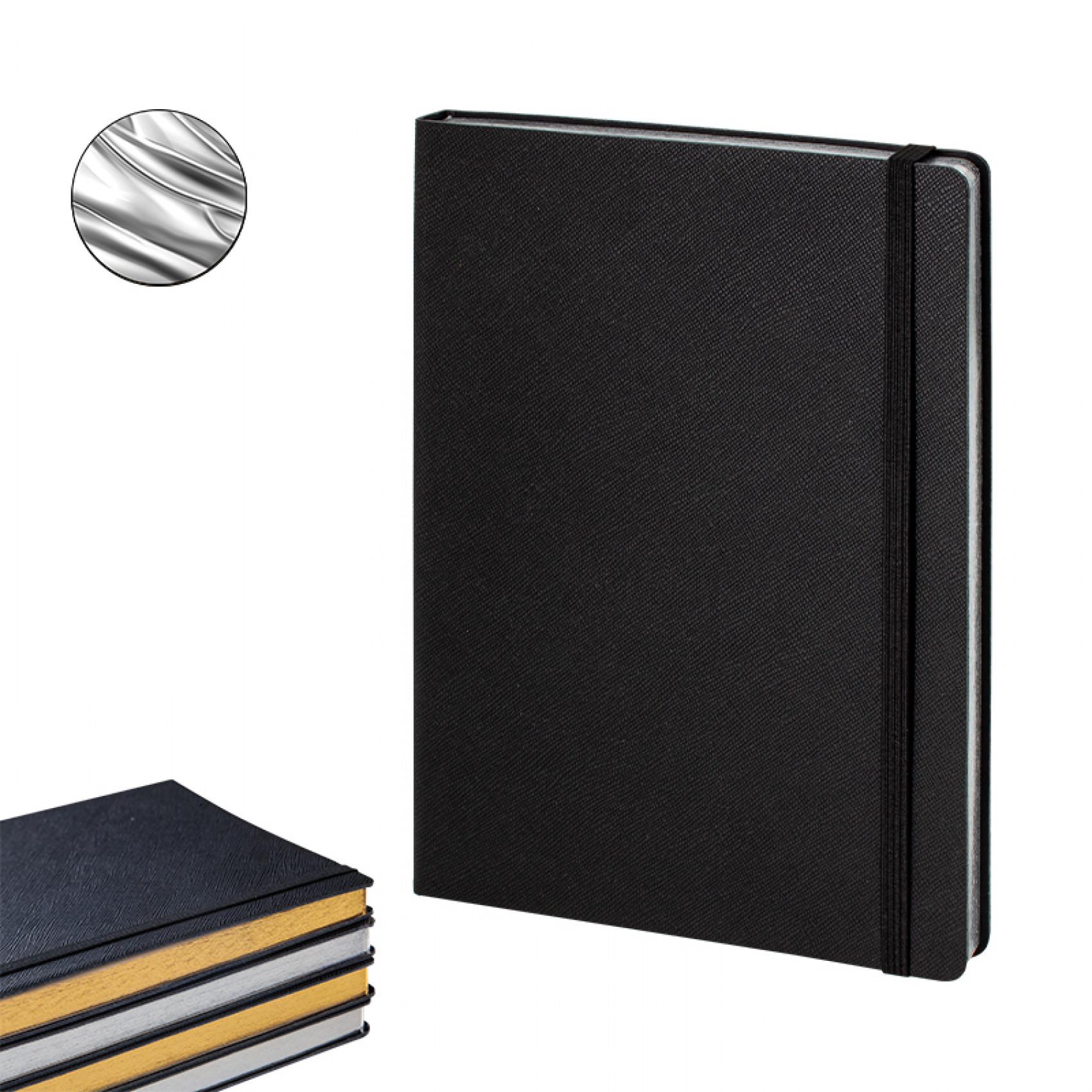 Gümüş-Altın Varak Kenarlı Termo Deri Defter