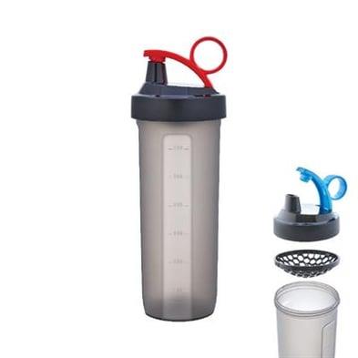 Kırmızı Detokslu Polipropilen Shaker Matara 740 ml