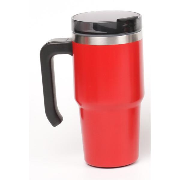 Kırmızı Renkli Çelik Bardak Termos 600 ml