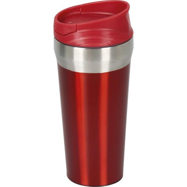 Kolay İçim Kırmızı Çelik Termos 400 ml 