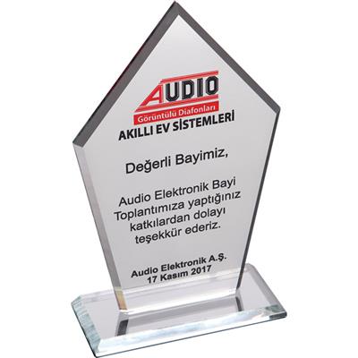 Kristal Plaket M10