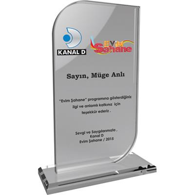 Kristal Plaket M7