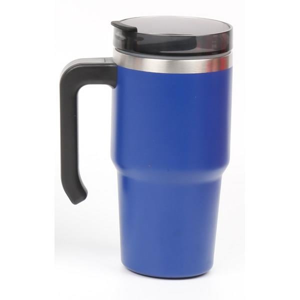 Lacivert Renkli Çelik Bardak Termos 600 ml