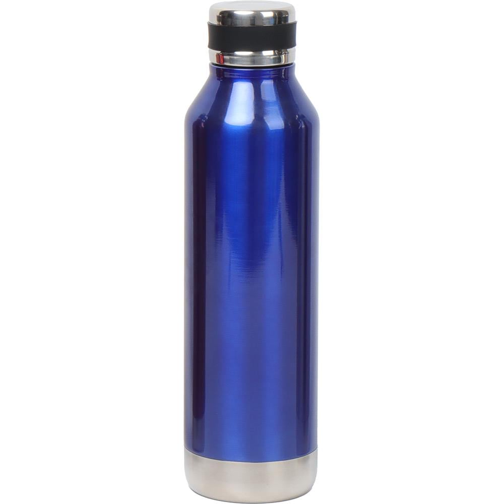 Parlak Lacivert Renk Çelik Termos 700 ml
