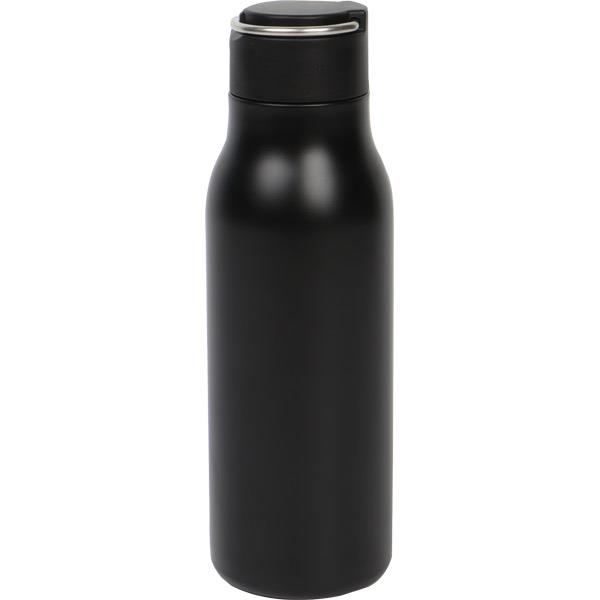Paslanmaz Elegant Siyah Çelik Matara 500 ml
