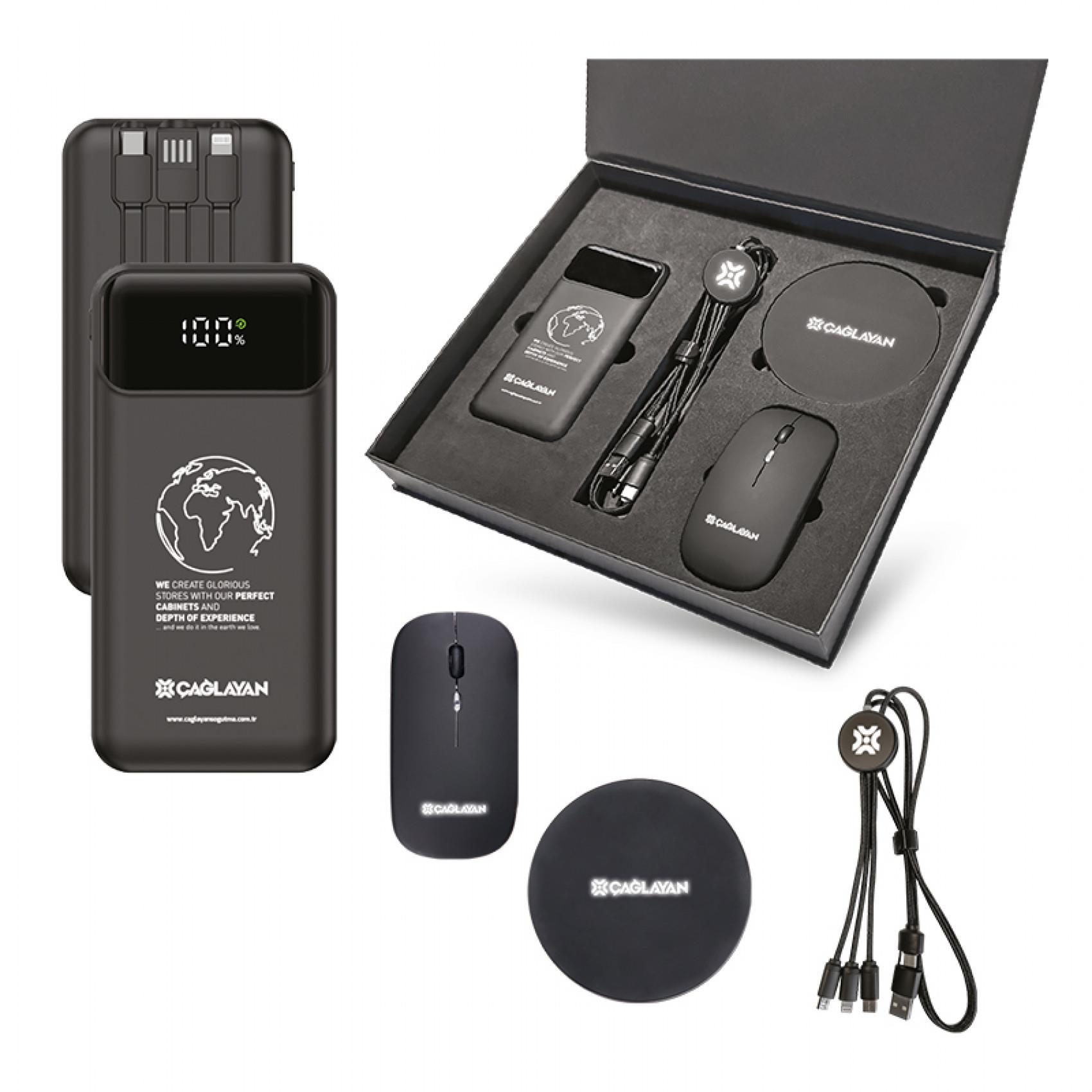 Powerbank 10.000 mAh Hediye Seti