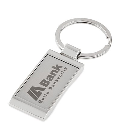 Promosyon Oval Dikdörtgen Metal Anahtarlık M3