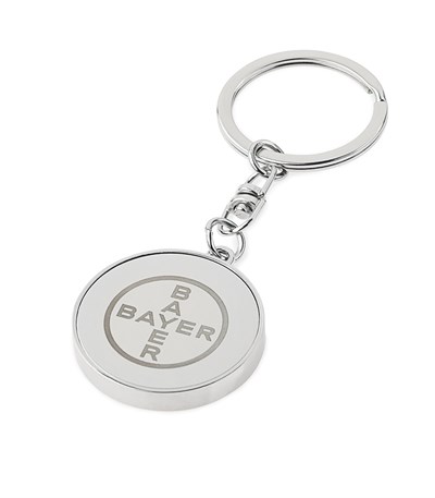 Promosyon Oval Metal Anahtarlık