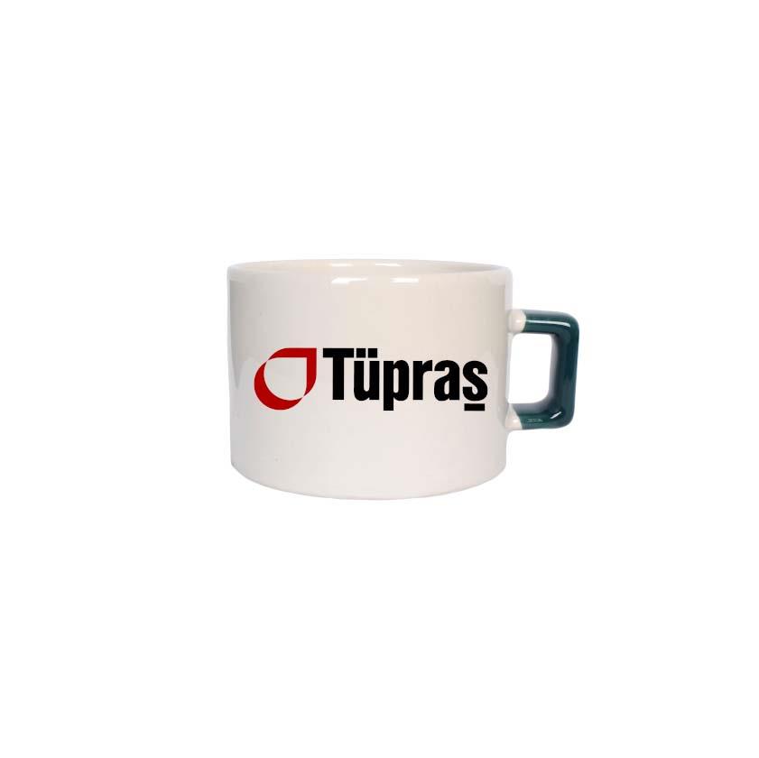 Seramik Koyu Yeşil Nescafe Fincanı