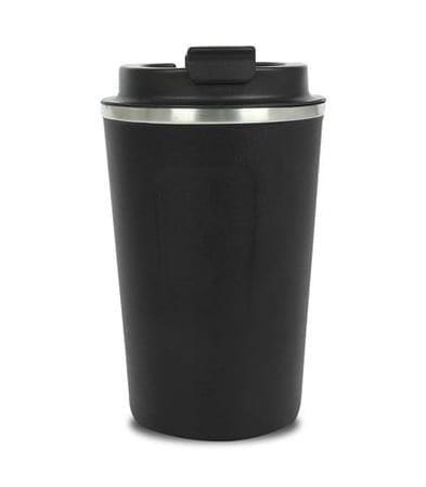 Siyah Çelik Termos Mug 380 ml