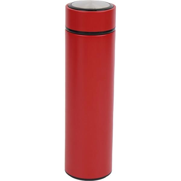 Süzgeçli Kırmızı Çelik Termos 500 ml