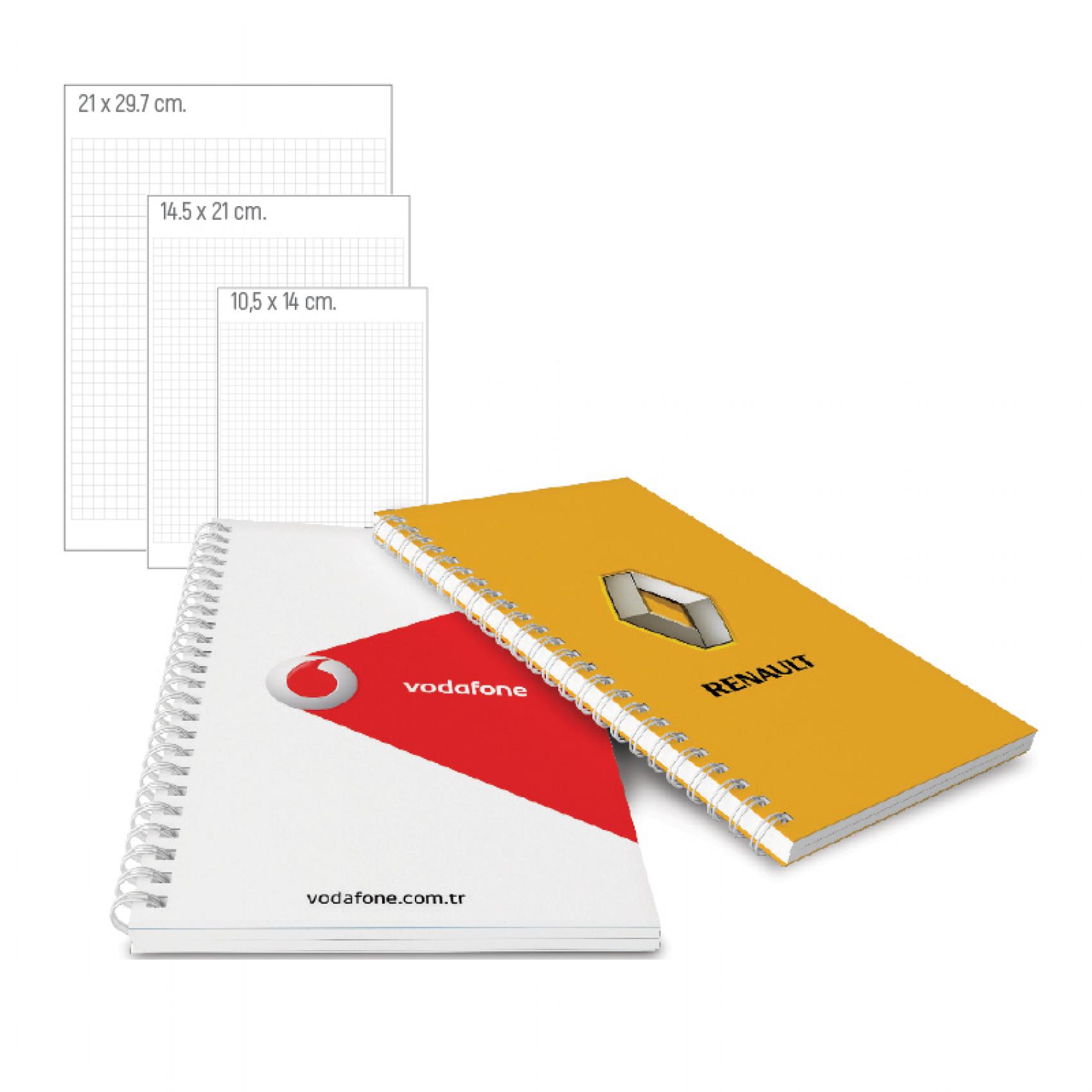 Yandan Spiralli Defter
