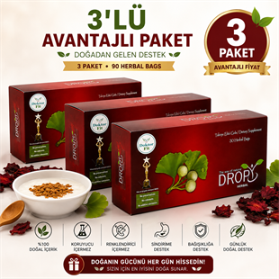 3 Paket Dropy Herbal