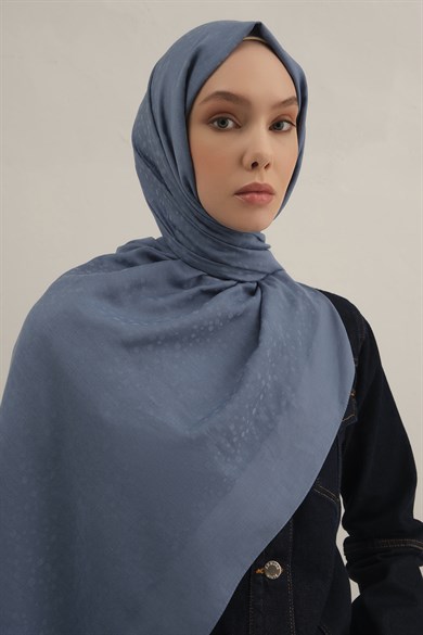 Armine Damla Desen Bambu Cotton Şal 26