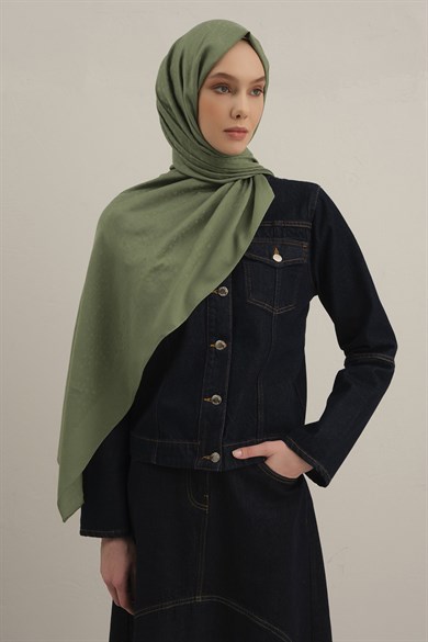 Armine Damla Desen Bambu Cotton Şal 48