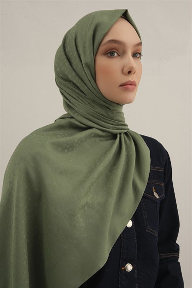 Armine Damla Desen Bambu Cotton Şal 48