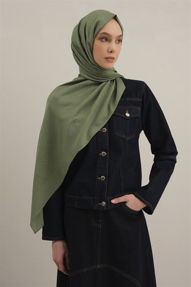 Armine Damla Desen Bambu Cotton Şal 48