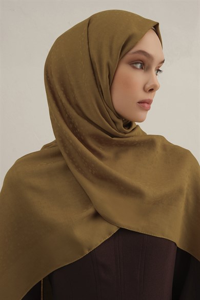 Armine Damla Desen Bambu Cotton Şal 71