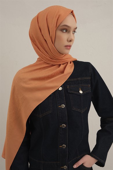 Armine Damla Desen Bambu Cotton Şal 72