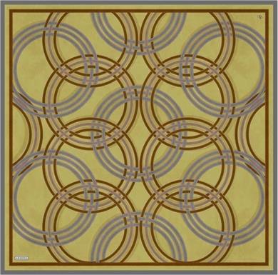 Armine Desenli Saf İpek Sura Eşarp 9333-56