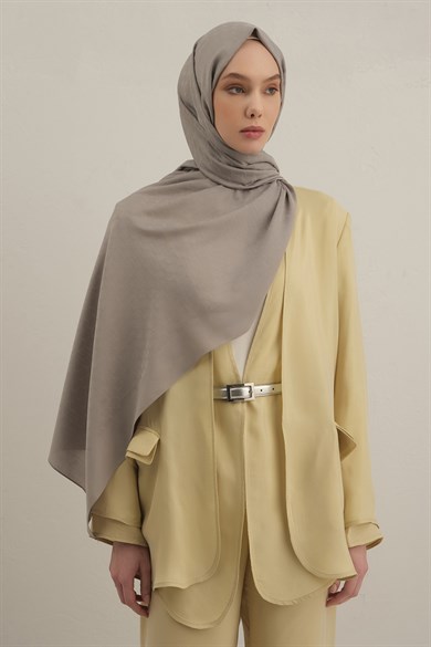 Armine Link Desen Bambu Cotton Şal 20
