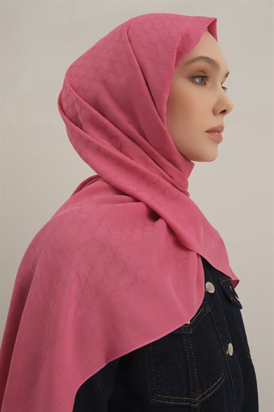Armine Link Desen Bambu Cotton Şal 37