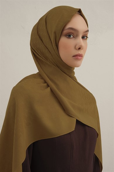 Armine Link Desen Bambu Cotton Şal 71