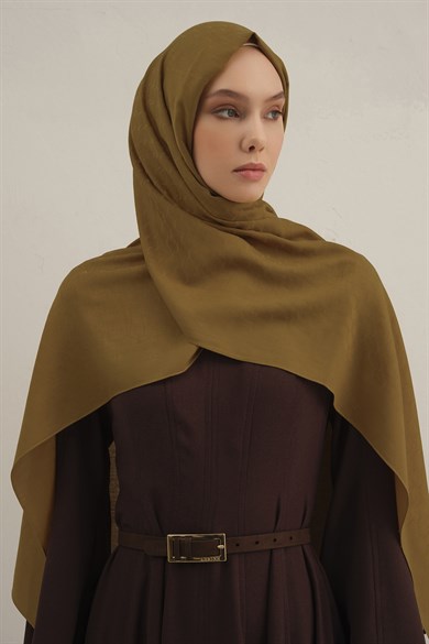 Armine Link Desen Bambu Cotton Şal 71