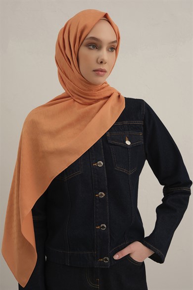 Armine Link Desen Bambu Cotton Şal 72