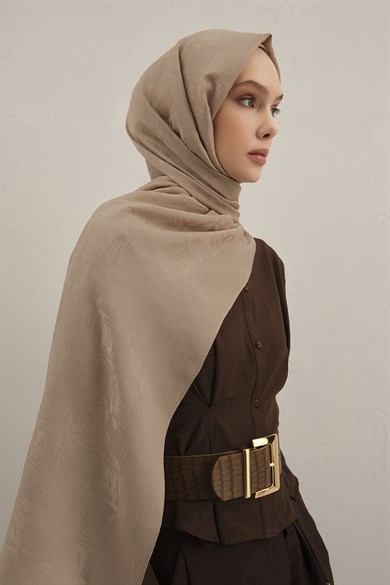 Armine Lyocell Naia Kare Monogram Şal 6 04