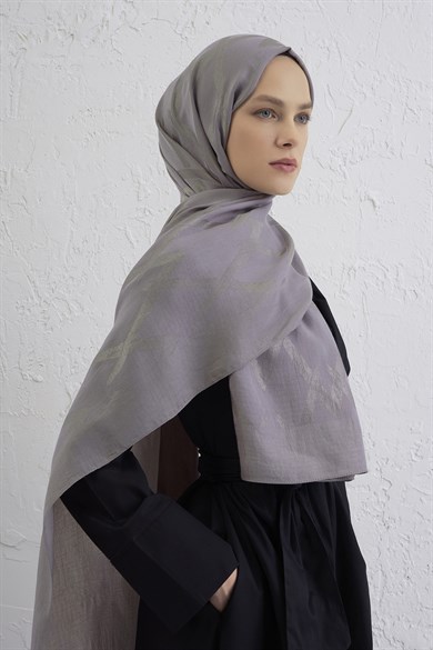 Armine Lyocell Naia Zikzak Desen Şal  1- 20