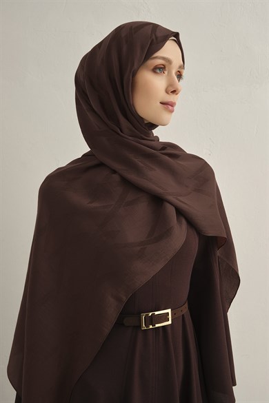 Armine Lyocell Naia Zikzak Desen Şal  1- 16