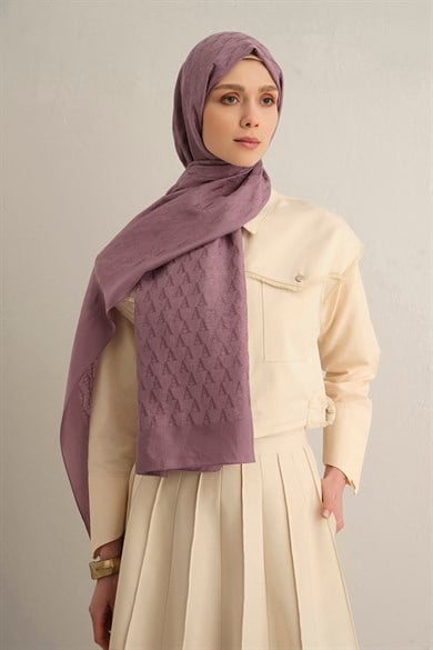 Armine Pamora AA Monogram Şal 3 42