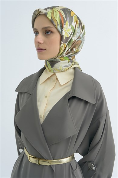 Armine  Saf İpek Twill Eşarp 9500D-31