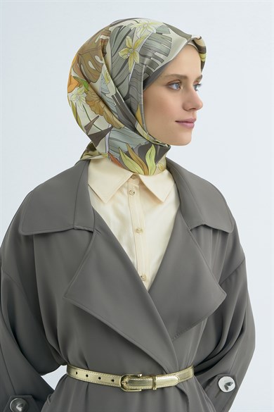 Armine  Saf İpek Twill Eşarp 9500D-31