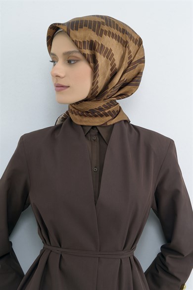 Armine  Saf İpek Twill Eşarp 9525D-80