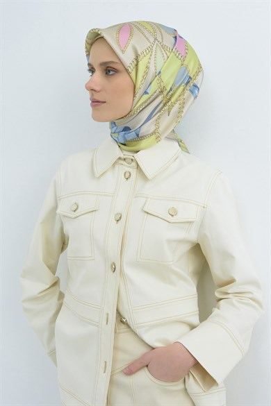 Armine  Saf İpek Twill Eşarp 9531D-80