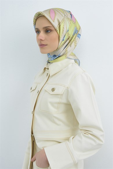 Armine  Saf İpek Twill Eşarp 9531D-80